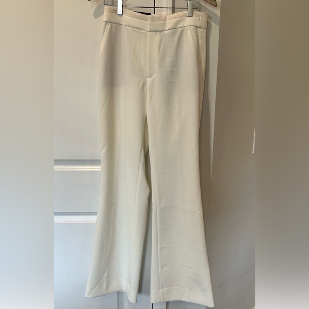 Banana Republic Cream Boot Cut Pants